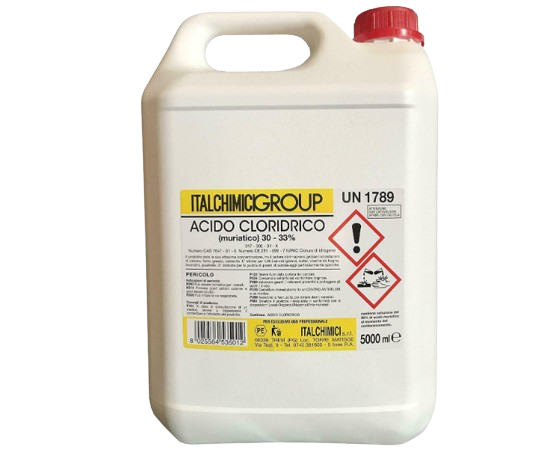 ACIDO CLORIDRICO MURIATICO 5LT