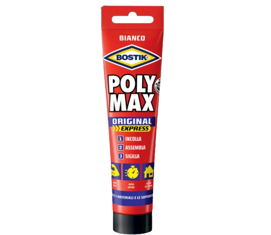 BOSTIK POLY MAX ESPRESS BIANCO 165GR