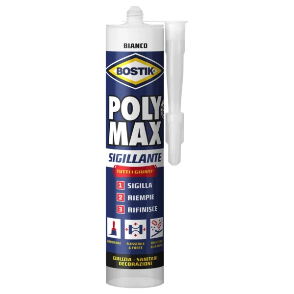 BOSTIK POLYMAX SIGILLANTE BIANCO 280ML
