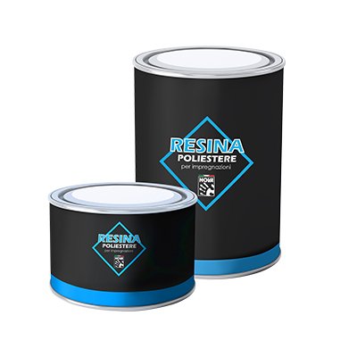 NOVA RESINA LIQUIDA 750ML + CATALIZZATORE