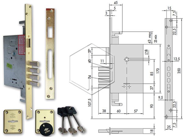 CISA 57265-60-0 SERR D/MAPPA INFIL