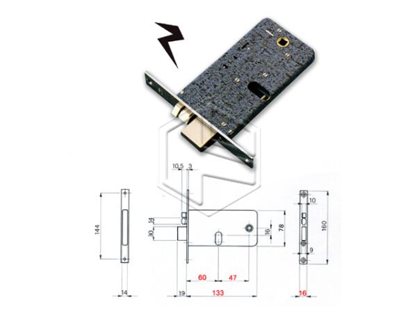OMEC 378 SERR INF EL E60 CIL OVALE F16