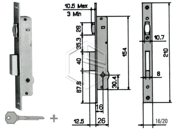 FIAM 902K SERR SPILLO MM16 MAND E RULLO