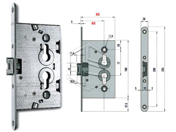 NEMEF PN5C00165 NEMEF SERR CANTINA MM65