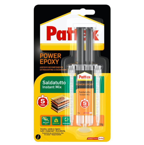 PATTEX SALDATUTTO MIX SIRINGA 28GR