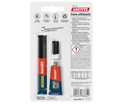SUPER ATTAK PLASTICA 2GR+4ML