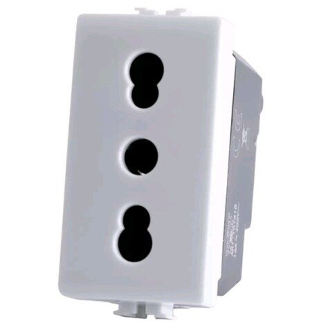 PRESA BIPASSO 10/16A MTXT518B