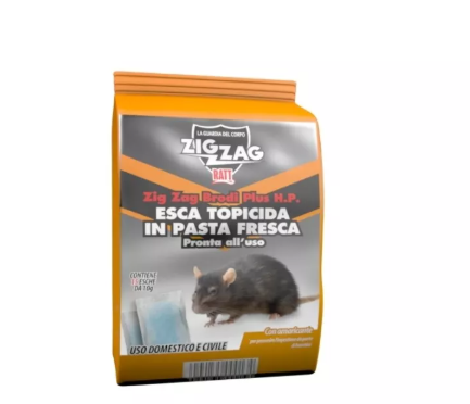 ZIG ZAG RATT BRODI PLUS ESCA TOPICIDA