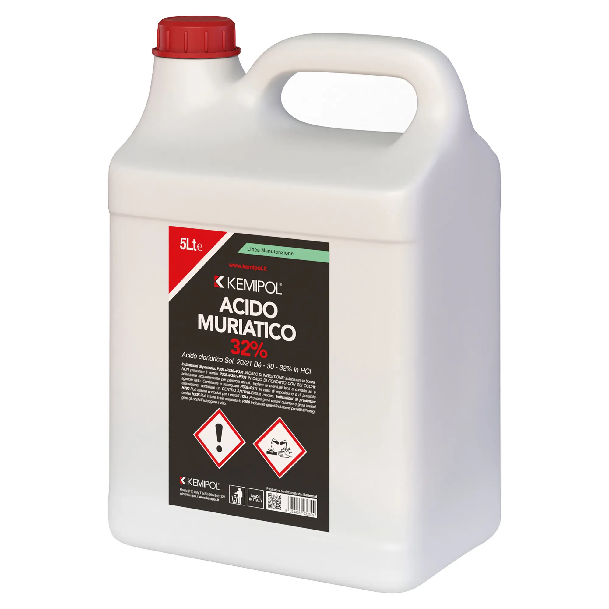 KEMIPOL ACIDO MURIATICO 32% 5LT