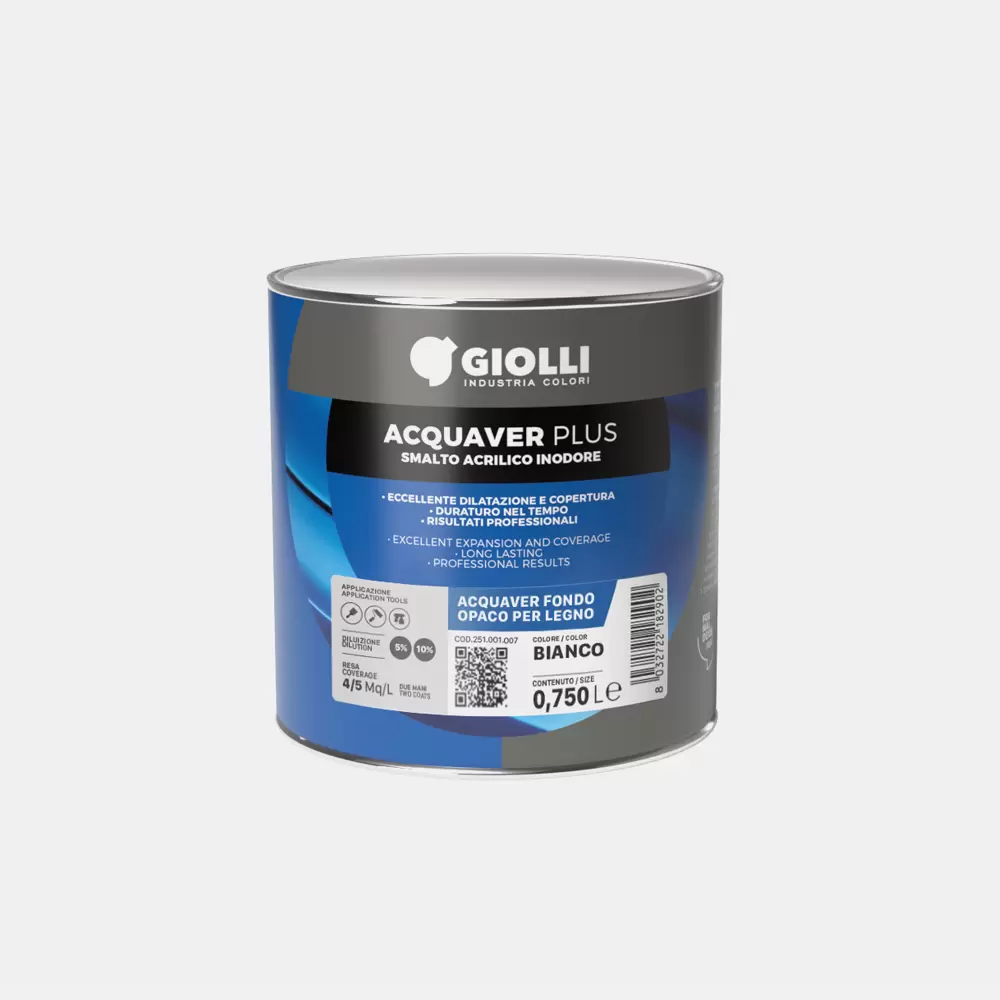 ACQUAVER PLUS BIANCO SATINATO 2,5LT