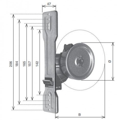 AVVOLGITORE ZINCATO UNI 8MT 015.A0820