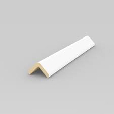 PARASPIGOLO MASSELLO LACCATO BIANCO 28 X 28 X 3000 MM