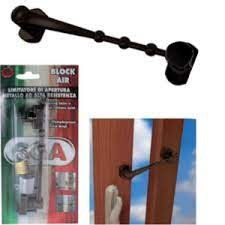 BLOCCA FINESTRE AIR BLOCK - NERO