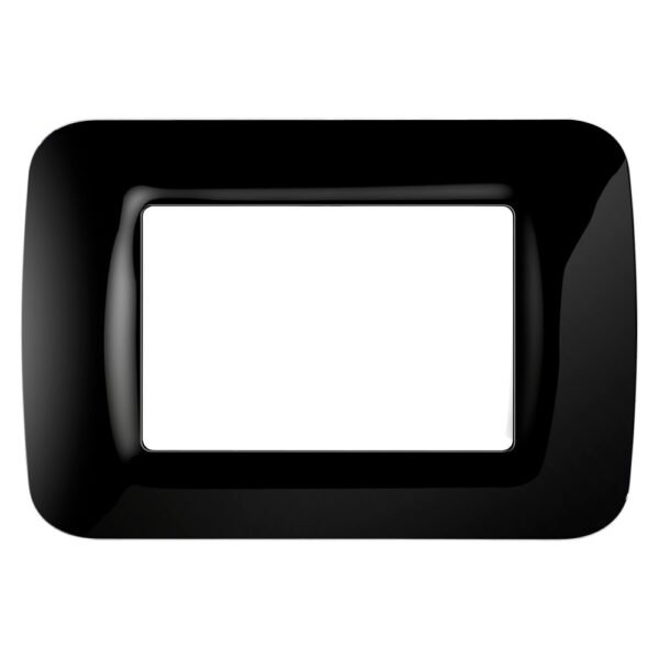 GEWISS - PLACCA 3 POSTI NERA