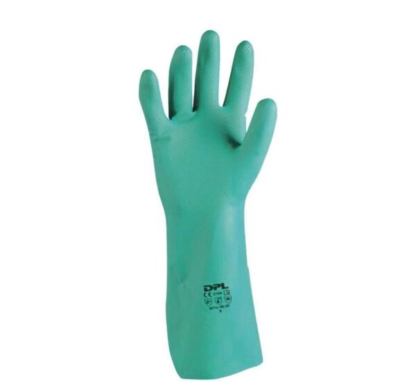 GUANTI INDUSTRIALI ANTIACIDO NITRILE TG.10