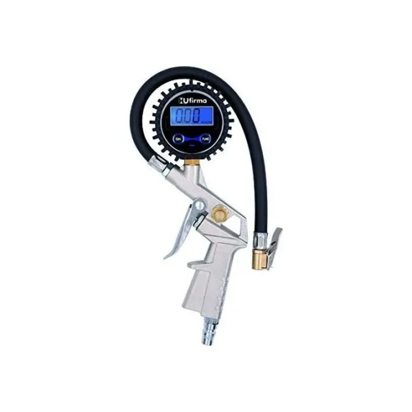 PISTOLA GONFIAGGIO HU-FIRMA C/MANOMETRO DIGITALE ATT.RAPIDO