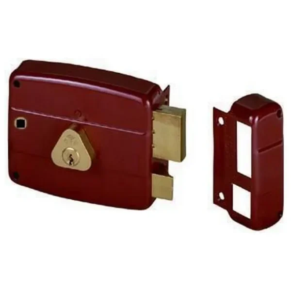 CISA 50171601 SERRATURA PER PORTONCINO SCROCCO PIÙ CATENACCIO DOPPIO CILINDRO / CILINDRO FISSO E 60 DX