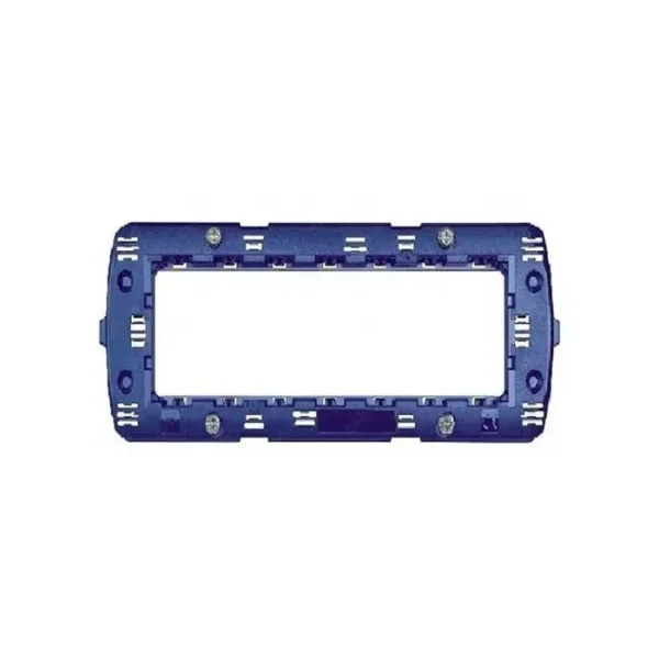 BITICINO LIVING – SUPPORTO UNICO 7 MODULI BLU