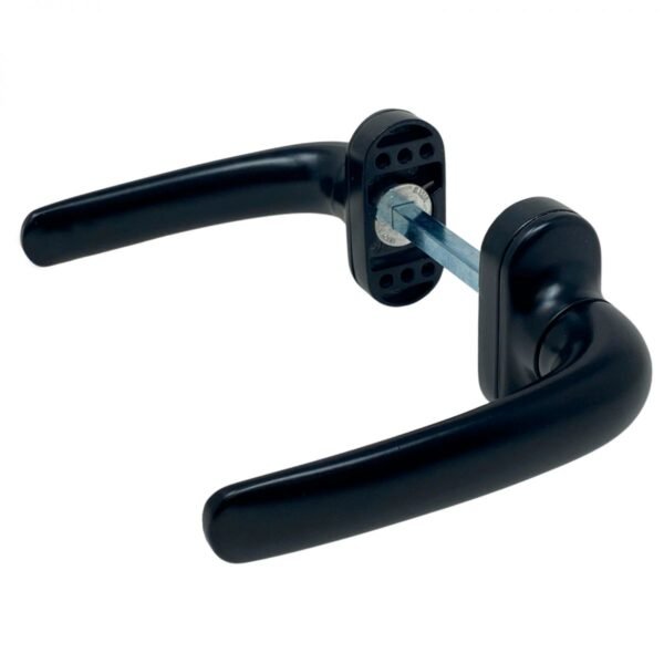 MANIGLIA ALLUMINIO LUNA 200V9005 NERA