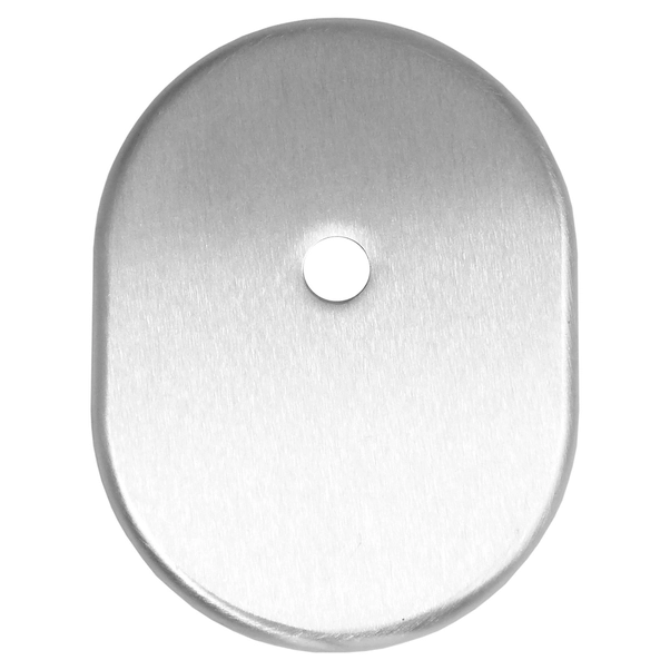 DISEC KT041 MOSTRINA INTERNA CILINDRO P/POMOLO CROMO SATINATO - immagine 2