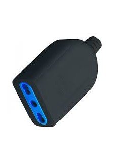 PRESA DRITTA 2P+T 10/16A NERA