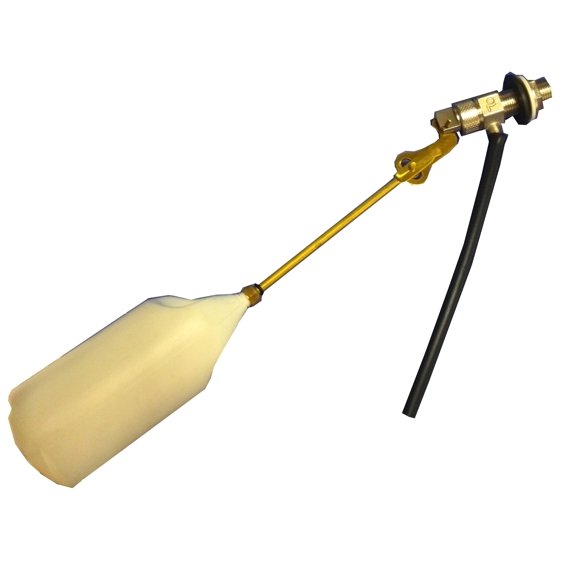 RUBINETTO GALLEGIANTE C/ASTA PIEGHEVOLE SF 3/8