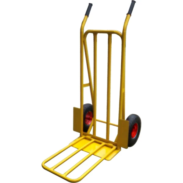 CARRELLO PORTACASSE 2 RUOTE C/RIBALTA 200KG