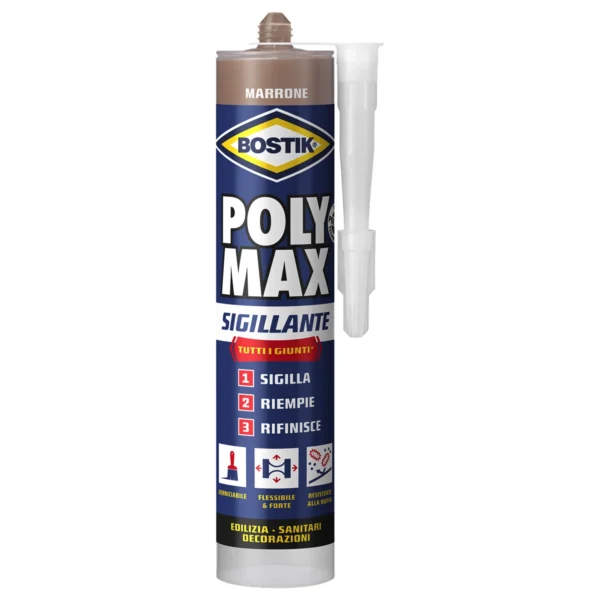 BOSTIK POLYMAX SIGILLANTE MARRONE 280ML