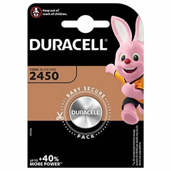 PILA DURACELL ELECTRONICS 2450