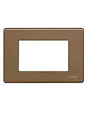 BITICINO MAGIC – PLACCA 3 POSTI SCHUKO BRONZO