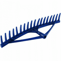RASTRELLO PLASTICA BLU