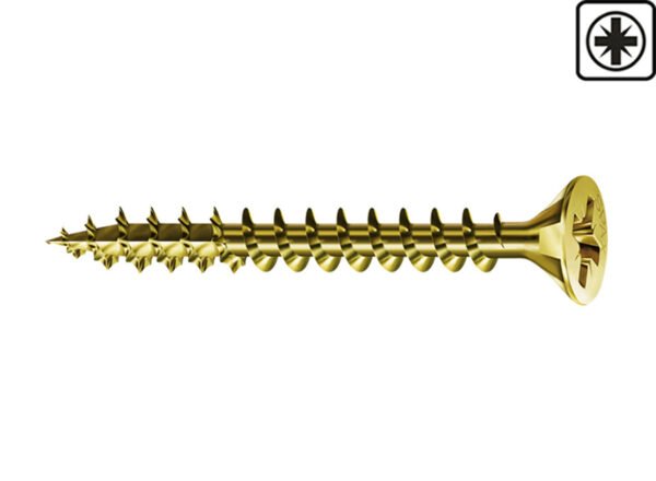 VITI SPAX ZINCATE ORO TSP 3X25 1000PZ