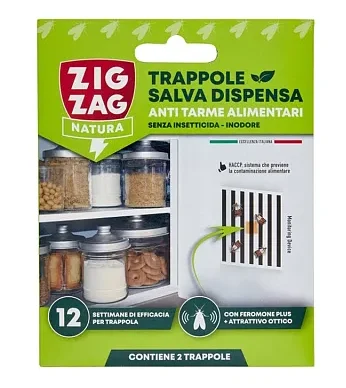 ZIG ZAG TRAPPOLE FARFALLA SALVADISPENSA