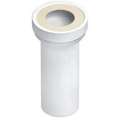 MANICOTTO WC RIGIDO PVC 100x180