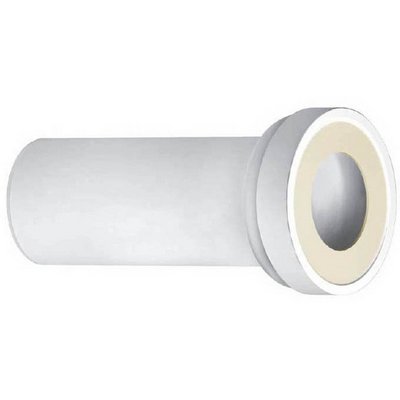 MANICOTTO WC RIGIDO PVC 100x180