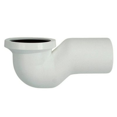 CURVA SOTTOVASO PLASTICA RIGIDA BIANCA D.110