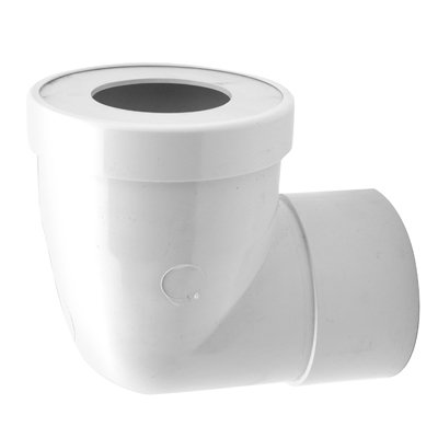 CURVA WC FF C/GUARNIZIONE D.100