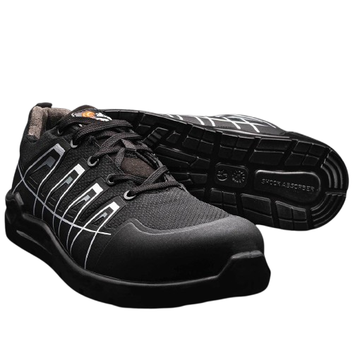 SCARPA BASSA NERA SINT. S3S-SR N.45