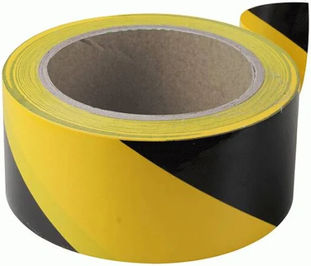 NASTRO ADESIVO GIALLO/NERO 50x33MT