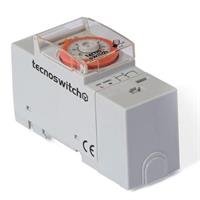 INTERRUTTORE ORARIO GIORNALIERO 2 MODULI MECCANICO A CAVALIERI