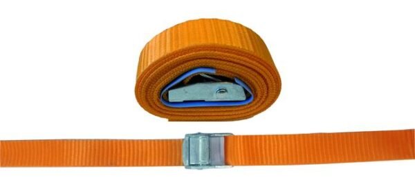 CINGHIA ARANCIO VIGOR C/MORSETTO 25x1,5MT