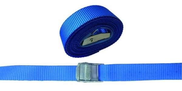 CINGHIA BLU VIGOR C/MORSETTO 25x2,5MT