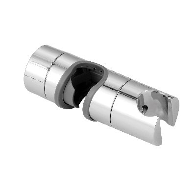 SUPPORTO SCORREVOLE ABS CROMATO P/ASTA 18-25MM