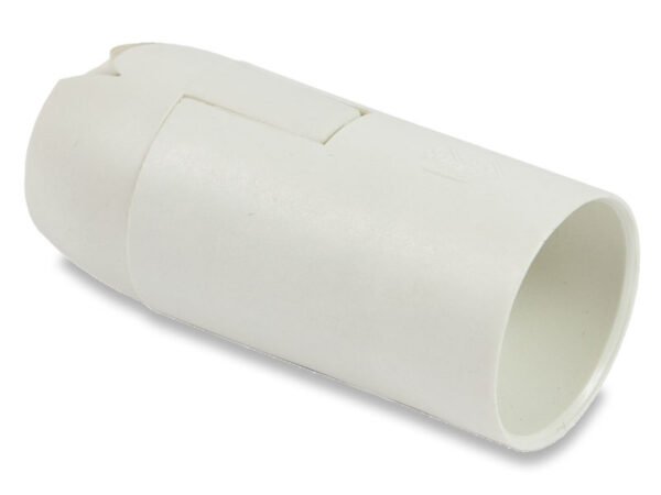PORTALAMPADA PVC BIANCO E14