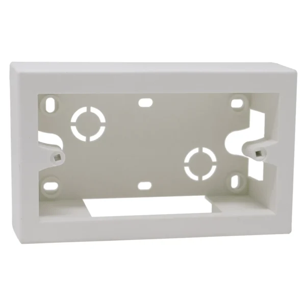 SCATOLA DA PARETE BIANCA 4 POSTI