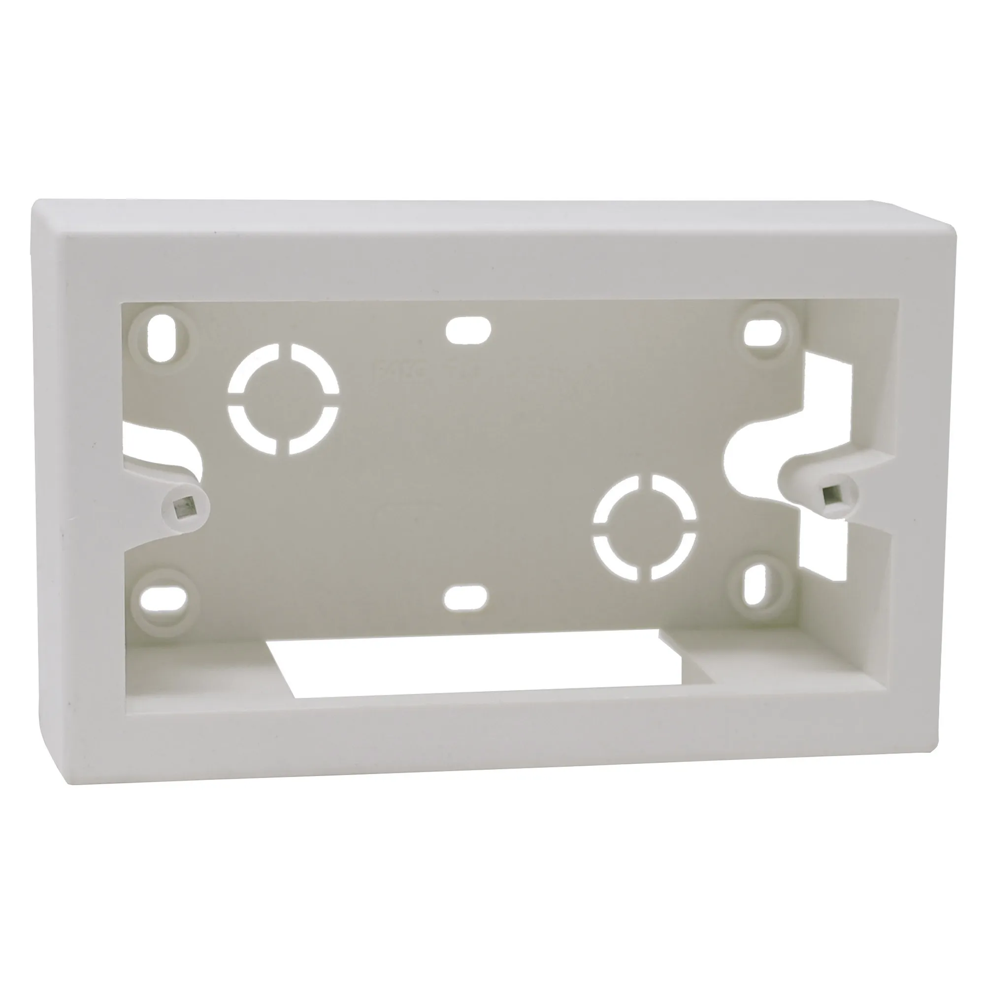 SCATOLA DA PARETE BIANCA 4 POSTI