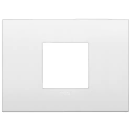 VIMAR - PLACCA 2 POSTI CENTRALI BIANCA