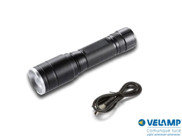 VELAMP TORCIA ALLUMINIO IR533 RICARICABILE