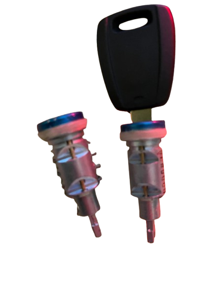 COPPIA CILINDRI FIAT PORTIERA CHIAVE