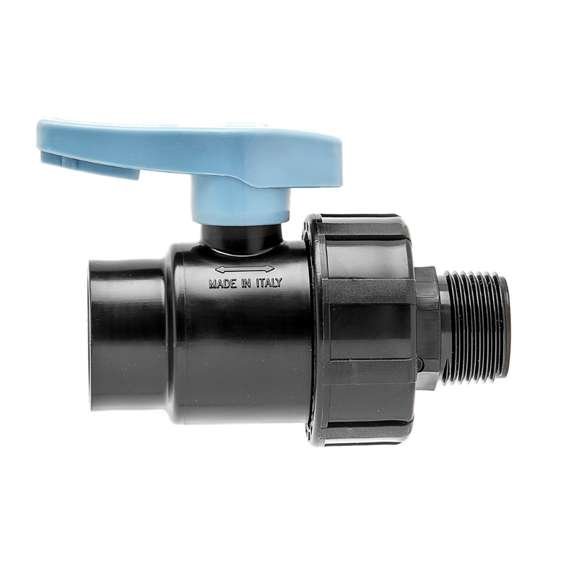 VALVOLA SFERA POLIPROPILENE MF 1.1/4
